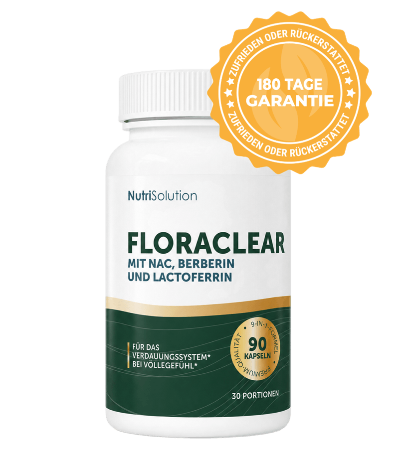 FloraClear Einzelpackung mit 90 Kapseln