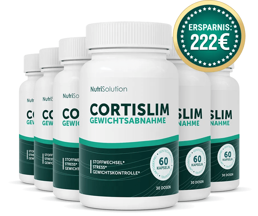 CortiSlim mit sechs Packungen für 180 Tage